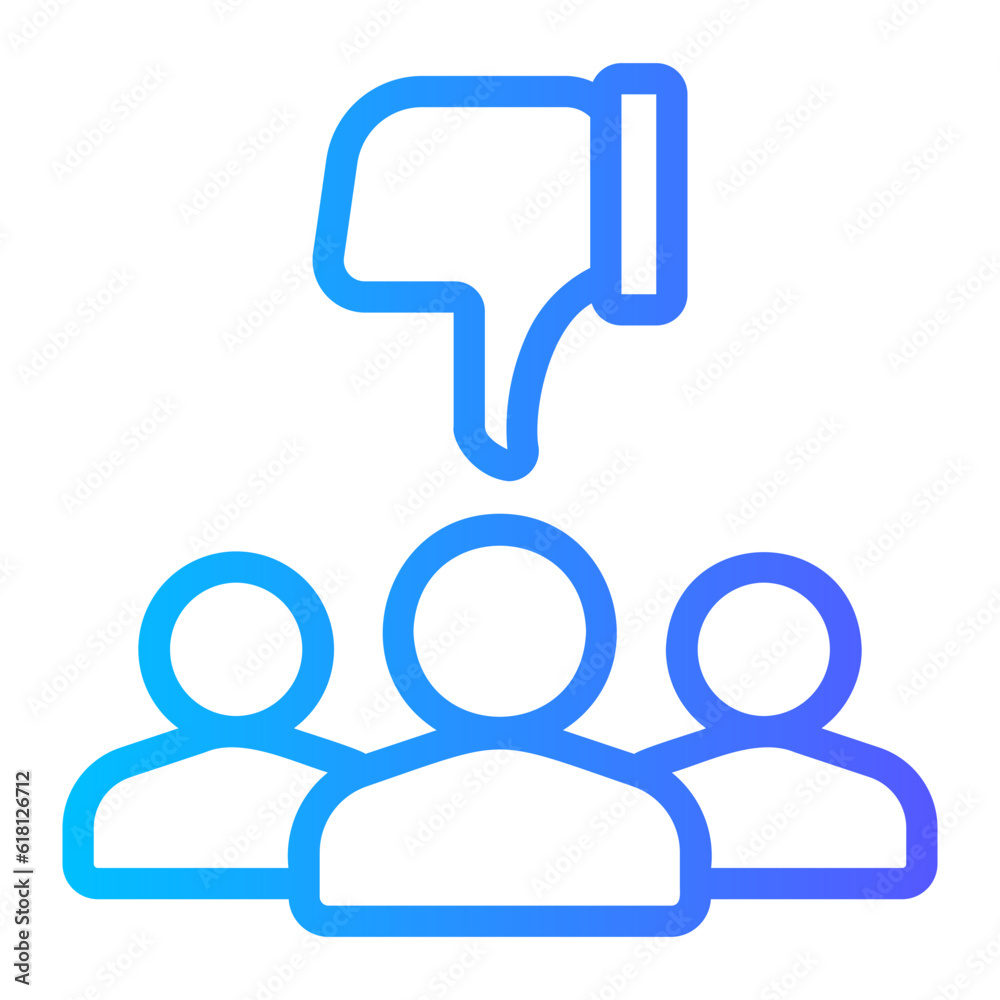 dislike gradient icon dislike gradient icon
