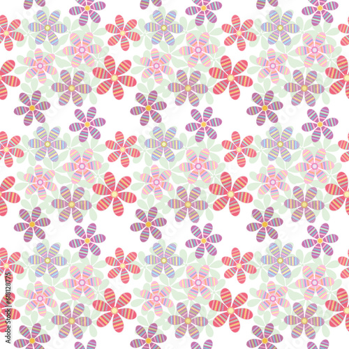 Beautiful seamless vector pattern design for decorative, wallpaper, wrapping paper, fabric, backdrop, shirt, tablecloths, clothes, blankets and other.