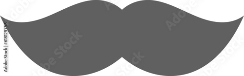 Cute Mustache for Party Entertaiment Illustration
