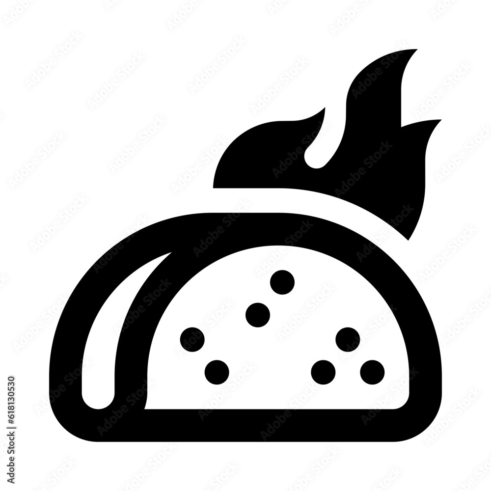 Obraz premium Mexican spicy tacos