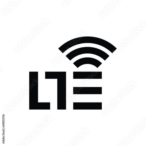 lte network vector icon. - vector