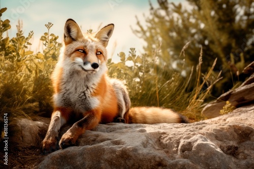 Fox in the Wild Life - Generative AI