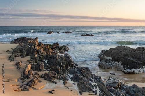 Golden hour at the beach