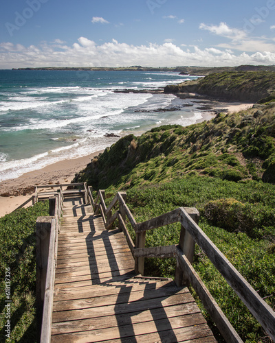 Stairs to the beach
