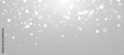 Bokeh glare lights. White blurry translucent glare effects. Abstract light effect. Vector