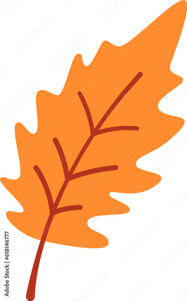 Obraz premium Autumn Floral Leaf