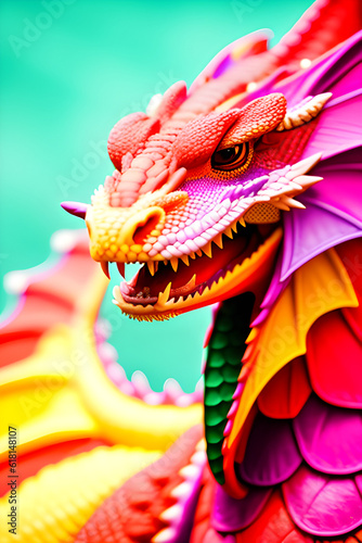 colorful-dragon, generative ai