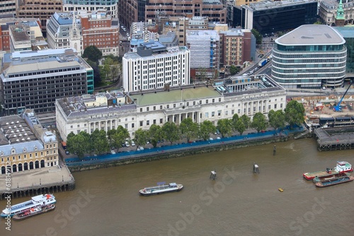 Fotografi Custom House in London, UK