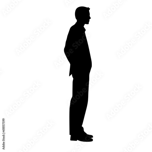 person standing silhouette illustration