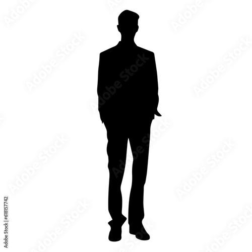 person standing silhouette illustration