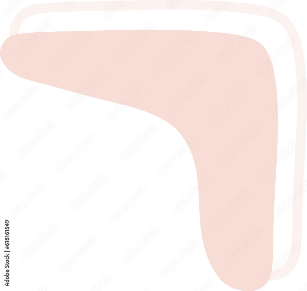 wiggly abstract shape wiggly abstract shape