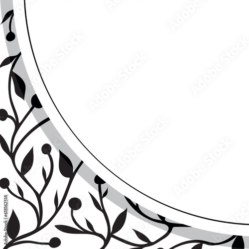 Trendy abstract square art templates with floral and geometric elements. Suitable for social media posts, mobile apps, banners design and web internet ads. Vector fashion backgrounds.