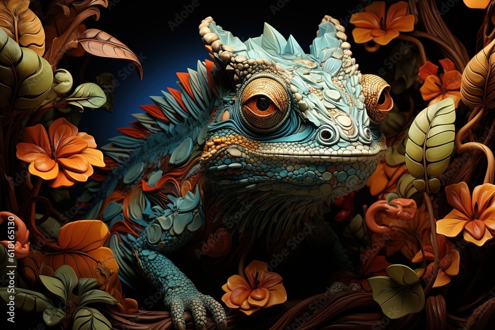Invisible Chameleon: Behold the elusive chameleon with its uncanny ...