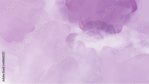 Abstract purple watercolor background.Hand painted watercolor. vector