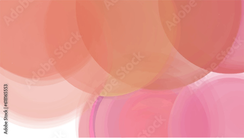 Abstract pink watercolor background.Hand painted watercolor. vector