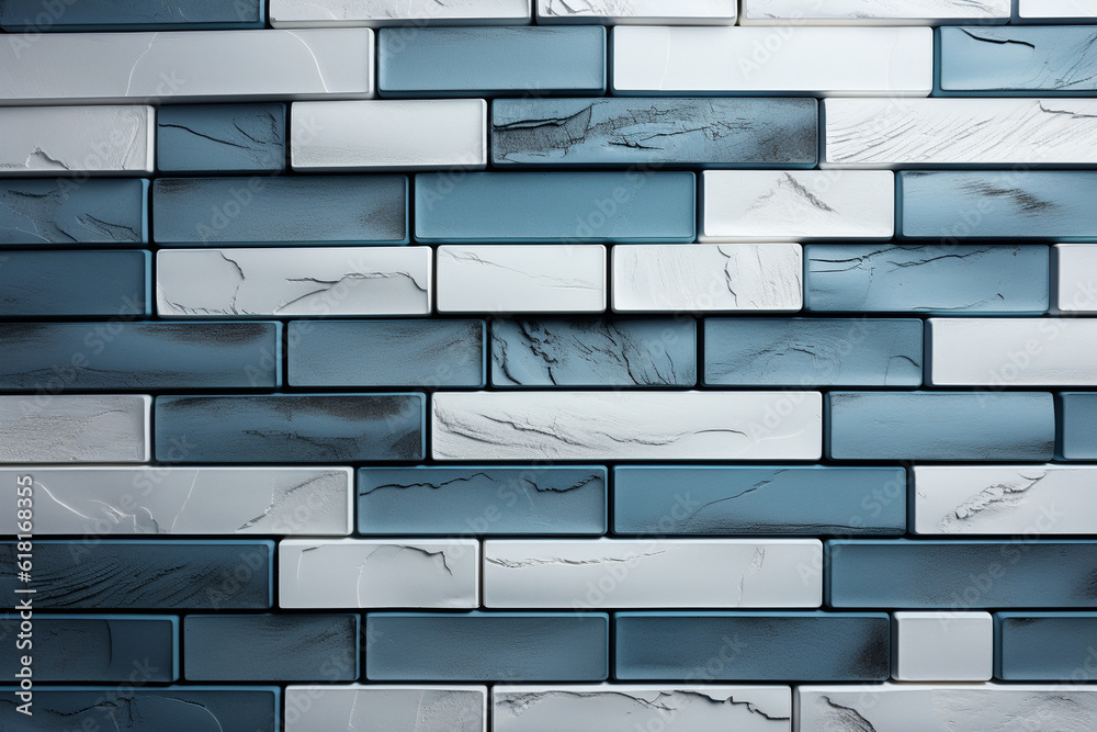 Subway Tiles Timeless rectangular tiles arranged in a bricklike