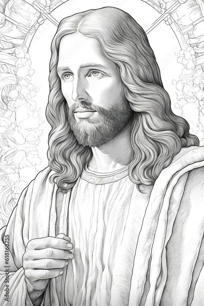 Zdjęcie Stock: hazme una imagen de Jesucristo, f?sicamente perfecto y