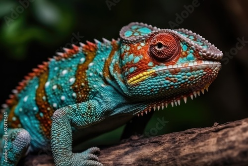 iguana on a tree © Waqas
