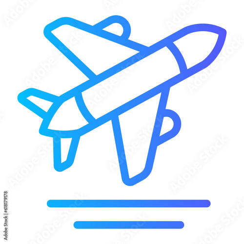 depature gradient icon