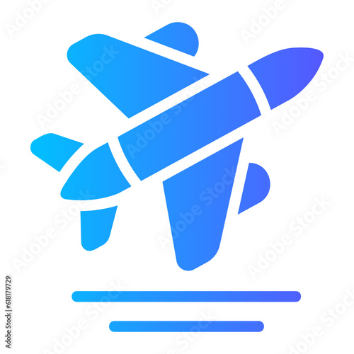 depature gradient icon