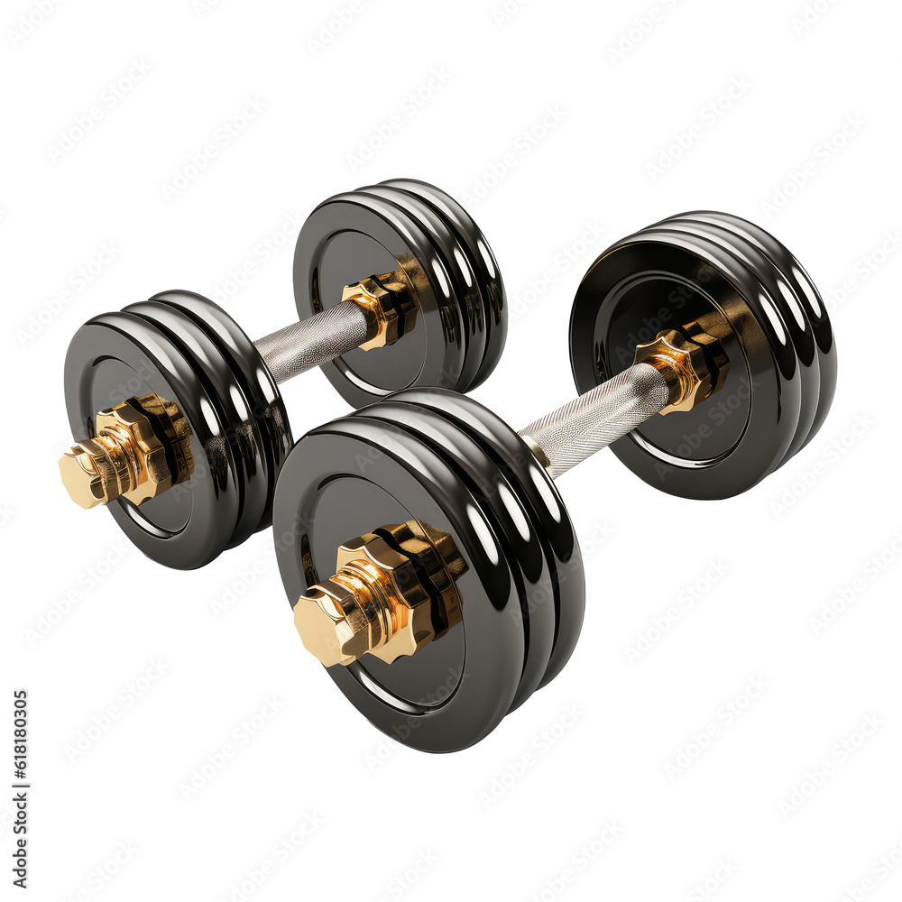 dumbbells heavy isolated on white dumbbells heavy isolated on white