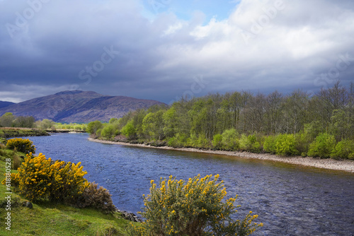 The river Lochy in Fort William