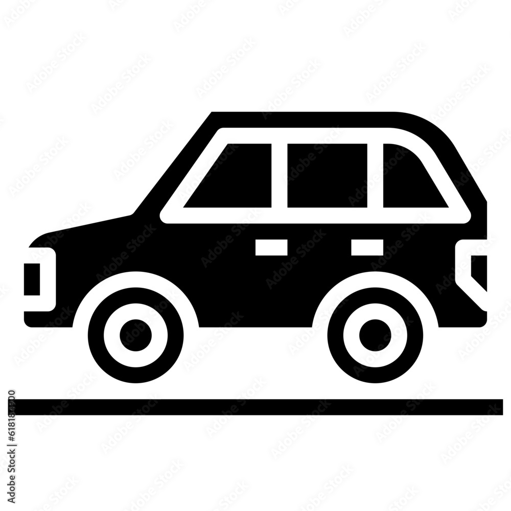 CAR line icon,linear,outline,graphic,illustration