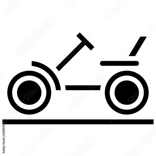 QUADRACYCLE line icon,linear,outline,graphic,illustration