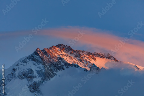 Nanga Parbat Mountain (8,126 meters),from Fairy Meadows,Gilgit-Baltistan, Pakistan,