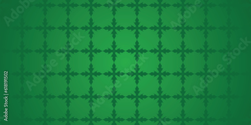 arabic motif green background	