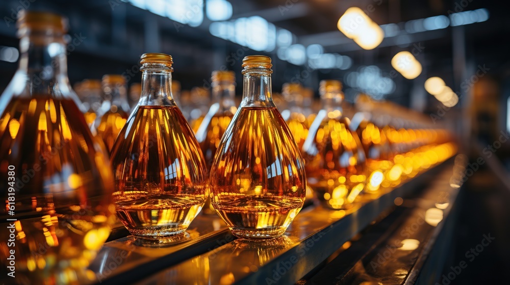 oil in the bottle