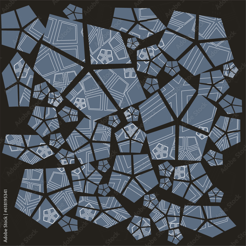 Fototapeta premium Abstract background of geometric shapes.