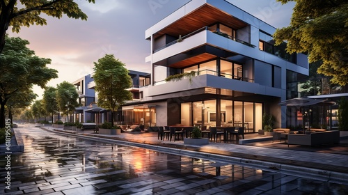 apartment house residential building