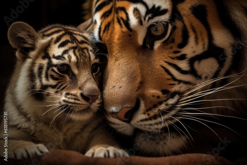 A Bond Beyond Words The Love of a Tiger Mother and Her Cub