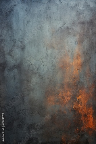 Old vintage concrete wall background texture. AI Generative Art.