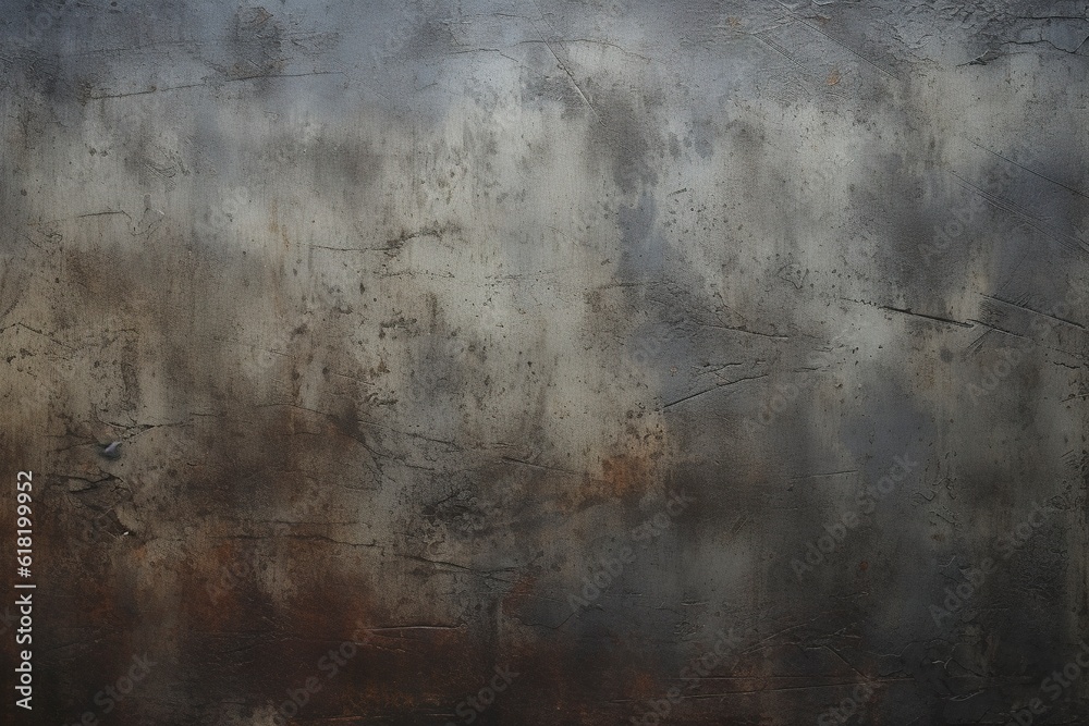 Old vintage concrete wall background texture. AI Generative Art.