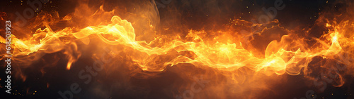 Abstract colorful fire background. High quality photo