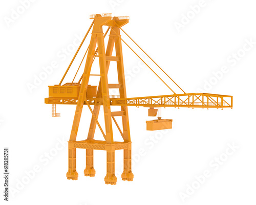 Photography Crane isolated on transparent background