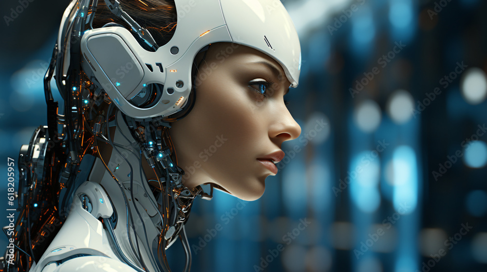 Human robot AI Human robot AI
