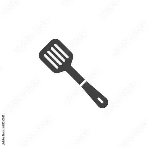 Kitchen spatula vector icon