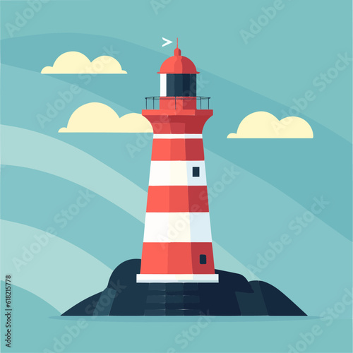 lighthouse on the coast © Cindy