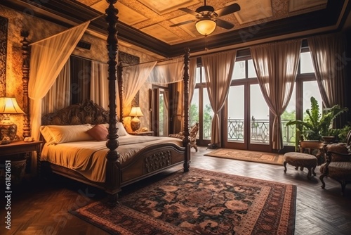  honey moon room in the inn AI Generated
