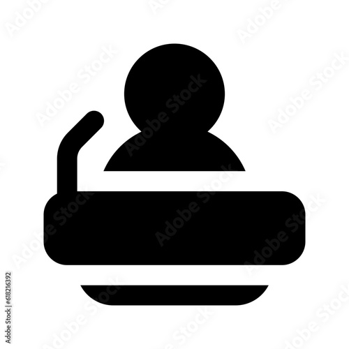 political glyph icon