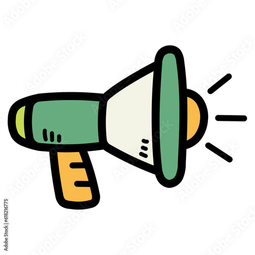 notification filled outline icon style