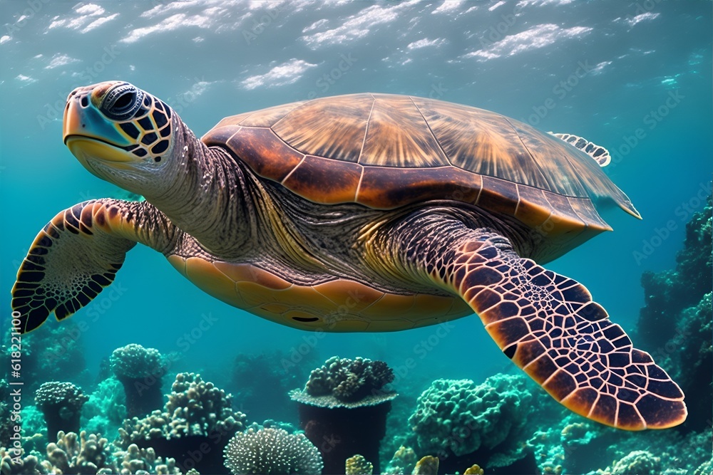 Obraz premium Tortuga