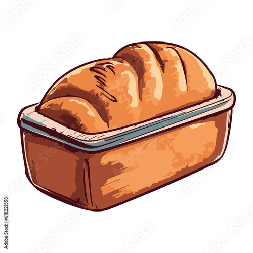 Freshly baked bread, a mealtime delight