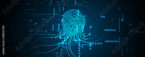 Cyber security and information or network protection. Future technology web services for business and internet project