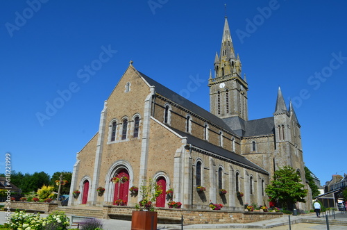 L'église Saint-Martin à Sourdeval (La Manche - Normandie - France)
