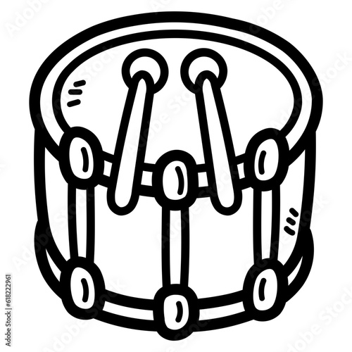 drum line icon style
