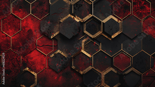 Symmetric Abstractions: Harmonious Fusion of Colorful Patterns, Geometric Shapes, and Graceful Figures in Black, White, and Vibrant Hues, Enhanced by Generative AI